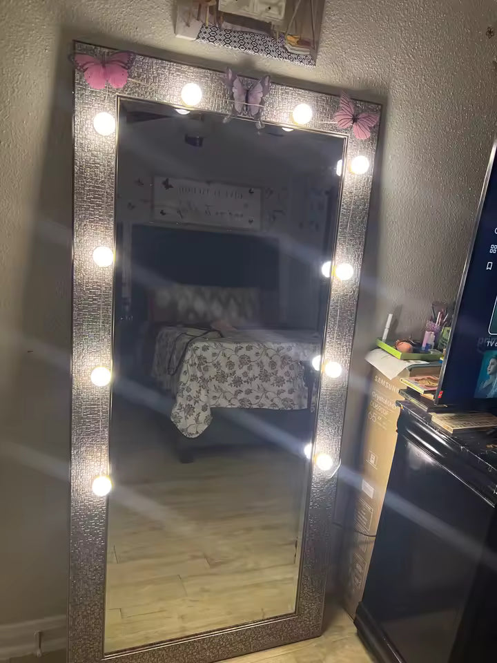 Hollywood LED Makeup Mirror Lights – 10 Bulbs USB Vanity Lighting Kit